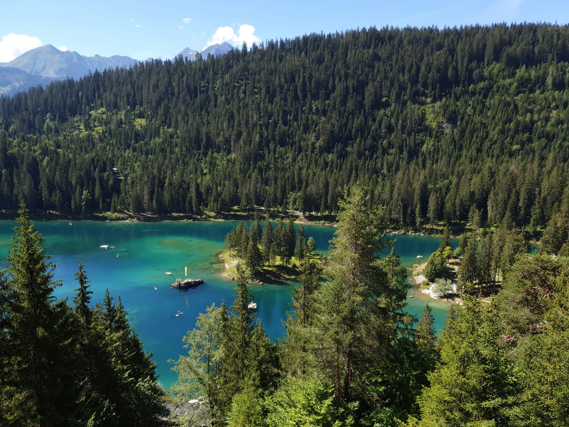 Lake Cauma, Flims